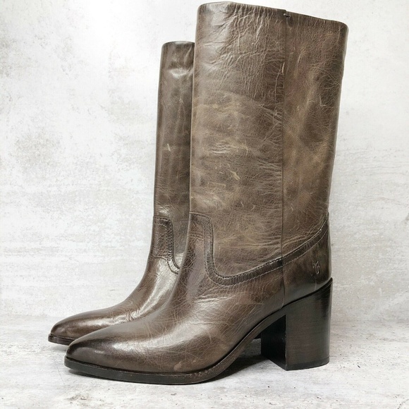 frye flynn mid pull on